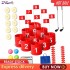 ZYEarth Golf Game Chipping with Storage Bag Parent Child Interactive Toy Professional Balls for Park Beach Indoor Outdoor